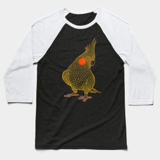Parrot cockatiel bird cockatiel lover Baseball T-Shirt